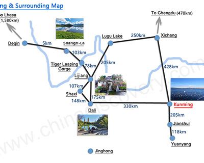 昆明到咸陽多少公里：路程、文化與風景的交融之旅